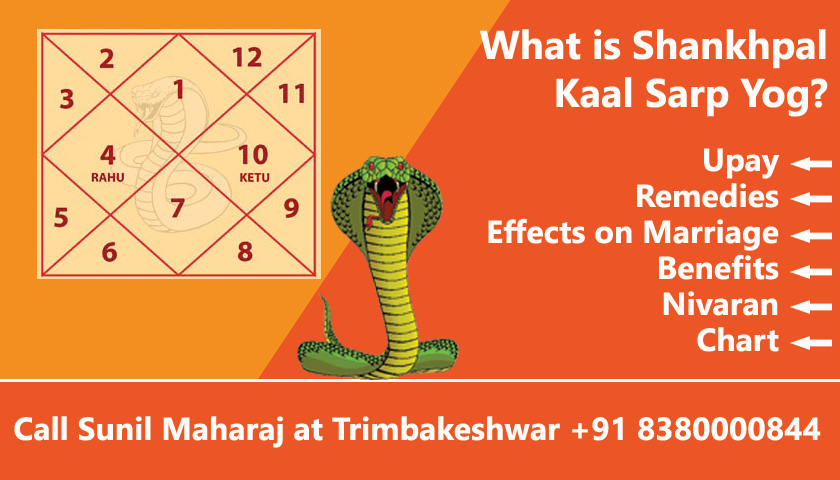 Shankhpal Kaal Sarp Dosh, Upay, Remedies, Effects, Benefits and Chart