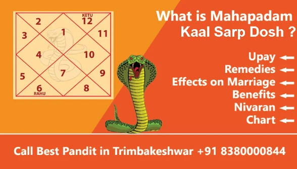 Mahapadam Kaal Sarp Dosh, Upay, Remedies, Effects, Benefits and Chart