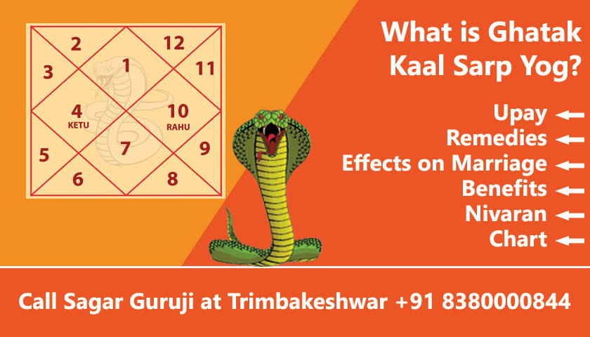 Ghatak Kaal Sarp Dosh, Upay, Remedies, Effects, Benefits & Chart